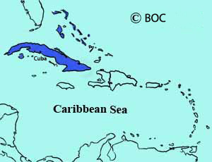 Cuban Oriole range