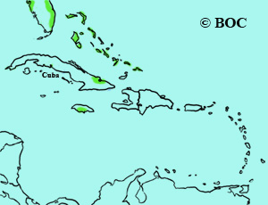Kirtland's Warbler range map